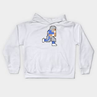 Tecmo Bowl Detroit 8-bit DET Kids Hoodie